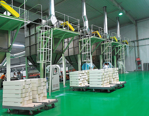 設備精良，市場占有率大